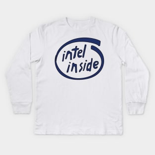 Intel Inside Kids Long Sleeve T-Shirt